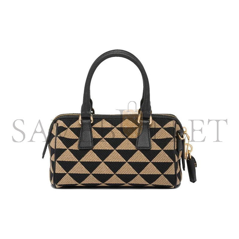 PRADA JACQUARD TRIANGOLO JACQUARD SYMBOLE 1BB846 (20*11.5*11cm)